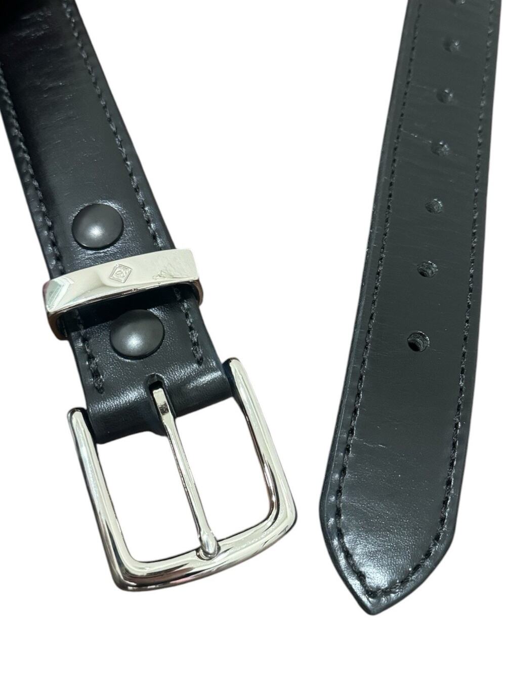 Aker B21 Off Duty Concealed Carry Gun Belt Black Leather Size 46 Made in USA